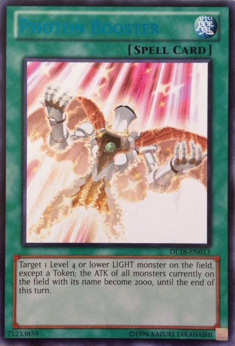Photon Booster (Blue) [DL18-EN013] Rare | Dragon's Lair Comics and Fantasy Houston TX