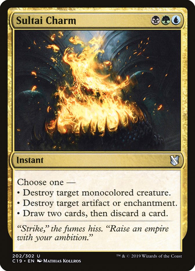 Sultai Charm [Commander 2019] | Dragon's Lair Comics and Fantasy Houston TX