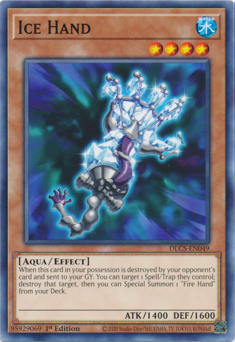Ice Hand [DLCS-EN049] Common | Dragon's Lair Comics and Fantasy Houston TX