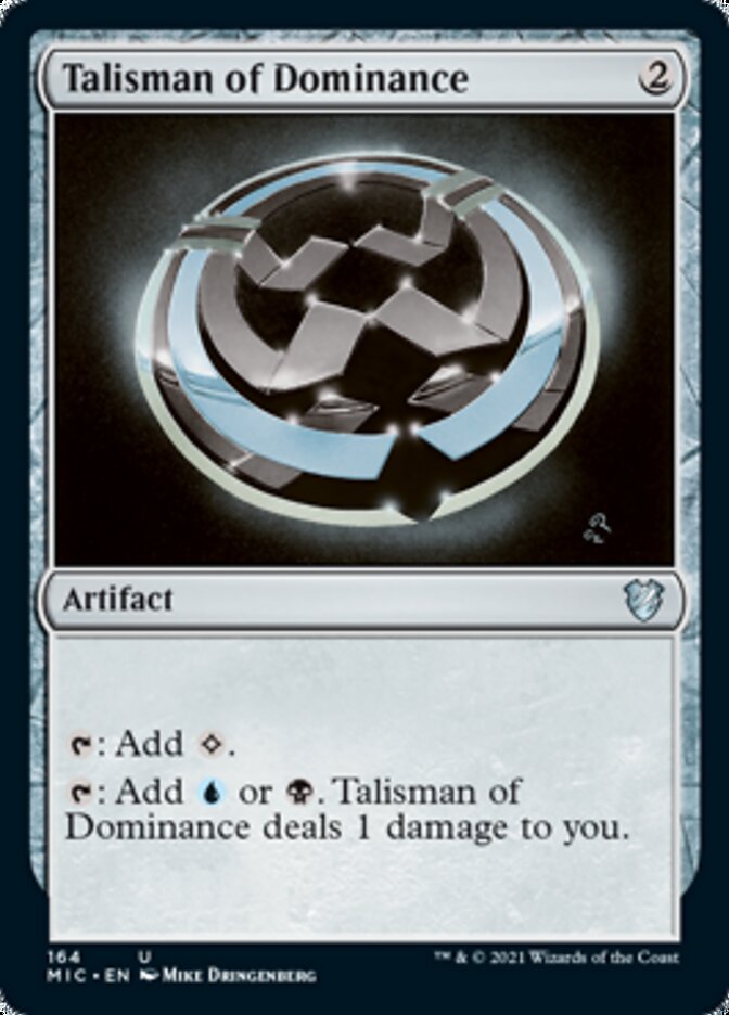 Talisman of Dominance [Innistrad: Midnight Hunt Commander] | Dragon's Lair Comics and Fantasy Houston TX