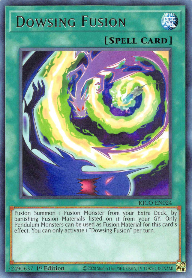 Dowsing Fusion (Rare) [KICO-EN024] Rare | Dragon's Lair Comics and Fantasy Houston TX