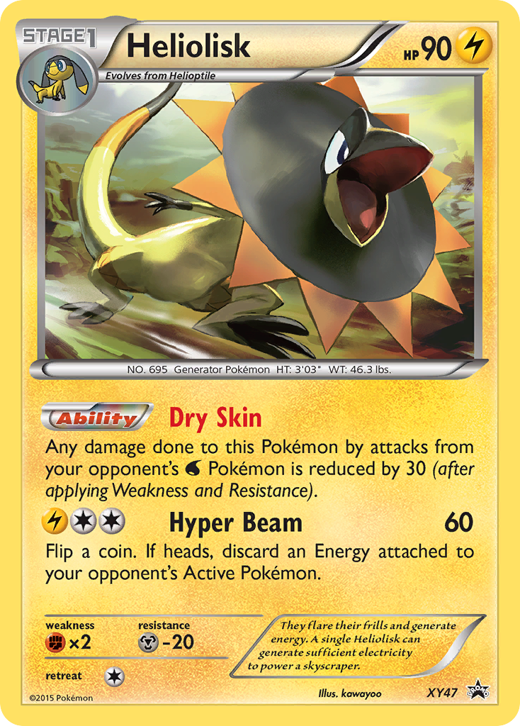 Heliolisk (XY47) [XY: Black Star Promos] | Dragon's Lair Comics and Fantasy Houston TX