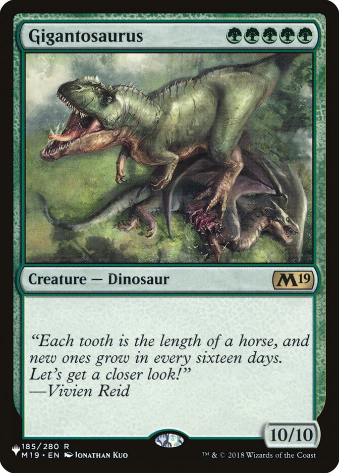 Gigantosaurus [The List] | Dragon's Lair Comics and Fantasy Houston TX