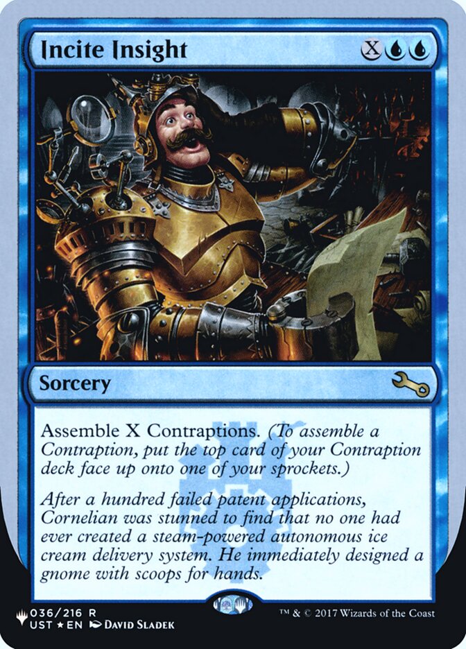 Incite Insight (Unfinity Foil Edition) [The List] | Dragon's Lair Comics and Fantasy Houston TX