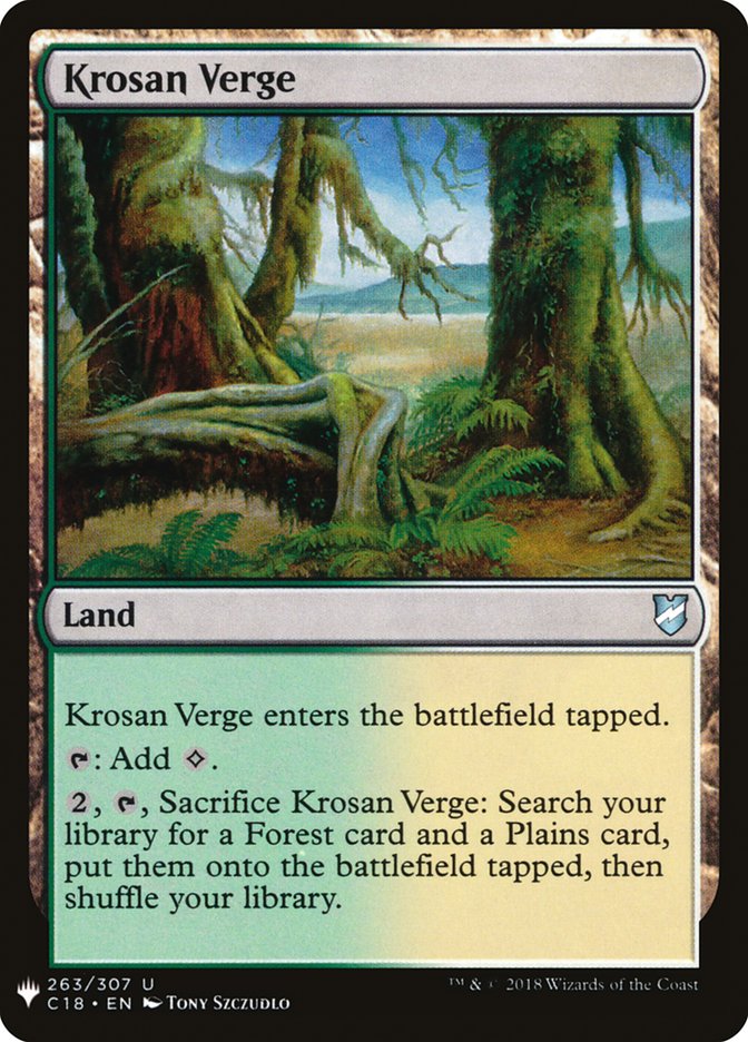 Krosan Verge [Mystery Booster] | Dragon's Lair Comics and Fantasy Houston TX