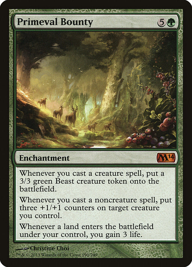 Primeval Bounty [Magic 2014] | Dragon's Lair Comics and Fantasy Houston TX
