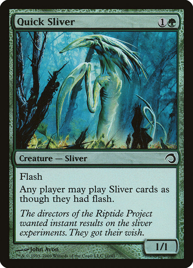 Quick Sliver [Premium Deck Series: Slivers] | Dragon's Lair Comics and Fantasy Houston TX
