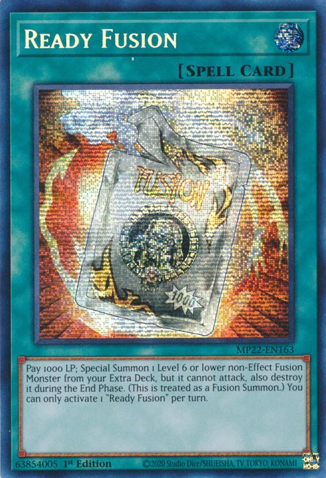 Ready Fusion [MP22-EN163] Prismatic Secret Rare | Dragon's Lair Comics and Fantasy Houston TX