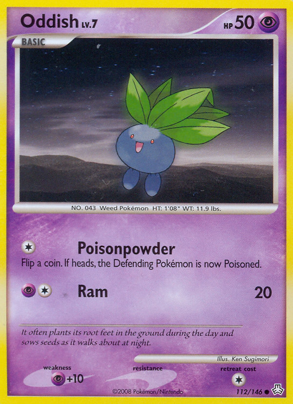 Oddish (112/146) [Diamond & Pearl: Legends Awakened] | Dragon's Lair Comics and Fantasy Houston TX