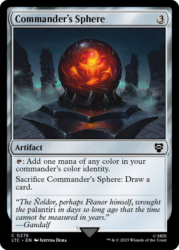 Commander's Sphere [The Lord of the Rings: Tales of Middle-Earth Commander] | Dragon's Lair Comics and Fantasy Houston TX