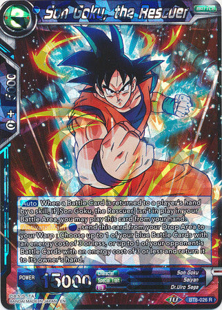 Son Goku, the Rescuer (BT8-026) [Malicious Machinations] | Dragon's Lair Comics and Fantasy Houston TX