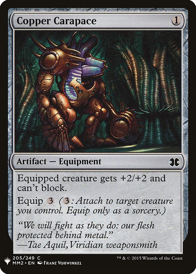 Copper Carapace [Mystery Booster] | Dragon's Lair Comics and Fantasy Houston TX