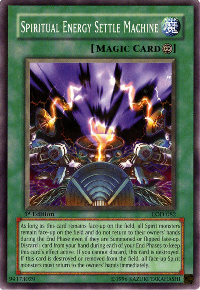 Spiritual Energy Settle Machine [LOD-082] Common | Dragon's Lair Comics and Fantasy Houston TX