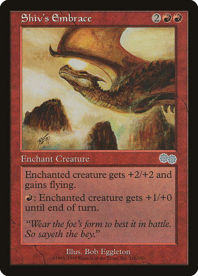 Shiv's Embrace [Urza's Saga] | Dragon's Lair Comics and Fantasy Houston TX