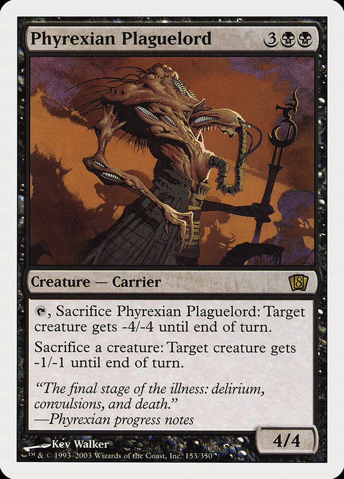 Phyrexian Plaguelord [Eighth Edition] | Dragon's Lair Comics and Fantasy Houston TX