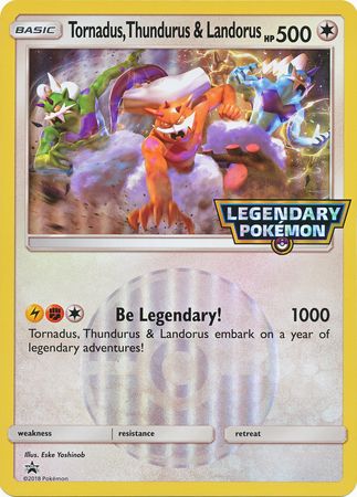 Tornadus, Thundurus & Landorus (Jumbo Card) [Miscellaneous Cards] | Dragon's Lair Comics and Fantasy Houston TX