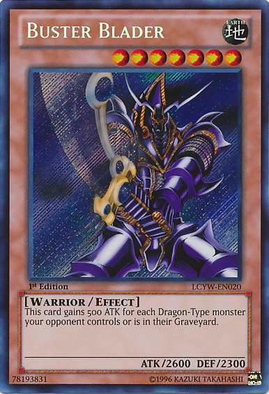 Buster Blader [LCYW-EN020] Secret Rare | Dragon's Lair Comics and Fantasy Houston TX