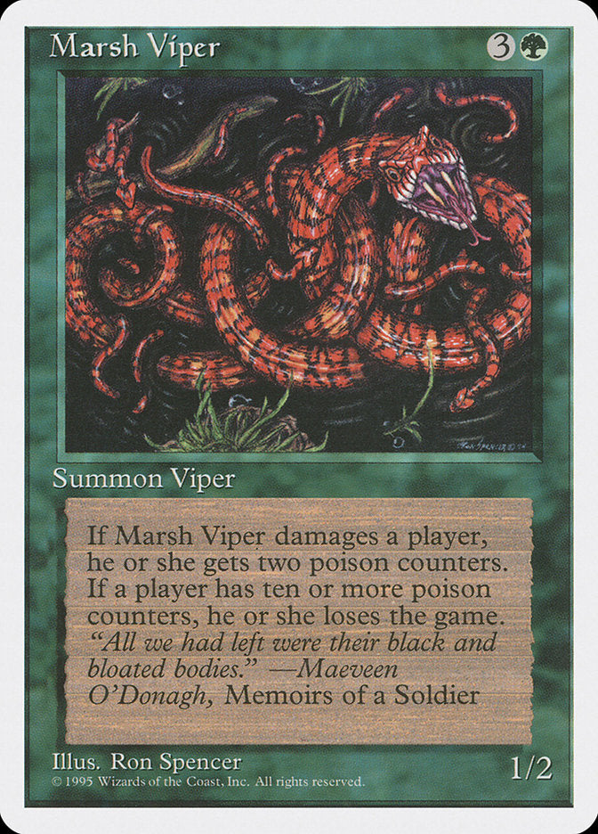 Marsh Viper [Fourth Edition] | Dragon's Lair Comics and Fantasy Houston TX