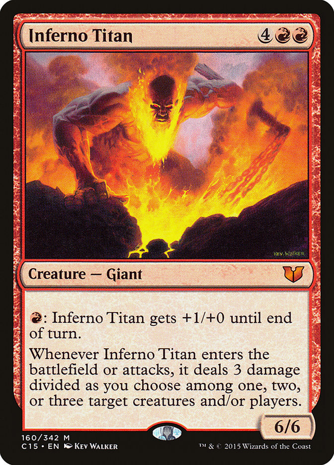 Inferno Titan [Commander 2015] | Dragon's Lair Comics and Fantasy Houston TX