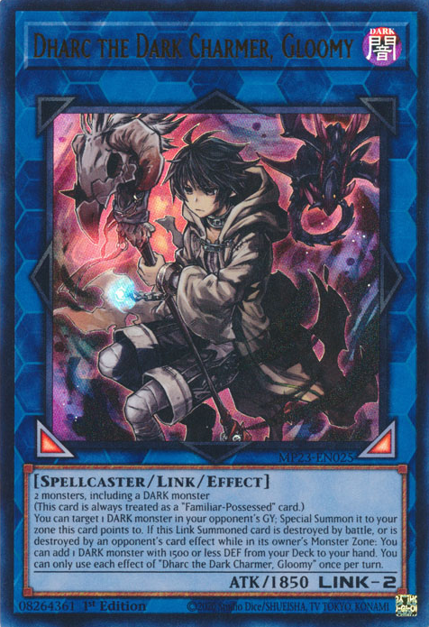 Dharc the Dark Charmer, Gloomy [MP23-EN025] Ultra Rare | Dragon's Lair Comics and Fantasy Houston TX