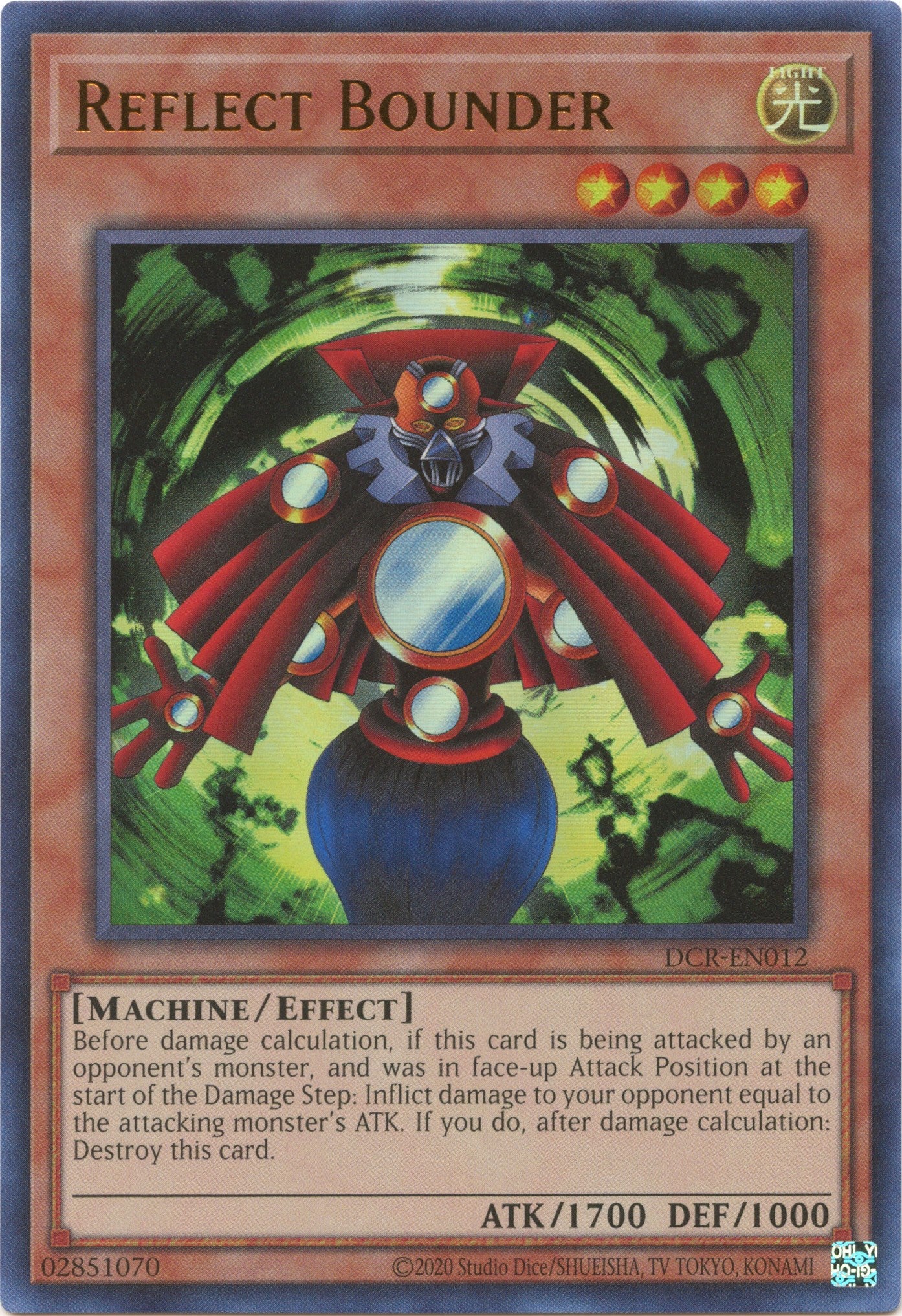 Reflect Bounder (25th Anniversary) [DCR-EN012] Ultra Rare | Dragon's Lair Comics and Fantasy Houston TX