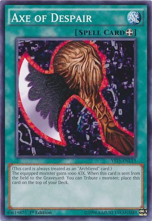 Axe of Despair [YS15-ENL19] Common | Dragon's Lair Comics and Fantasy Houston TX