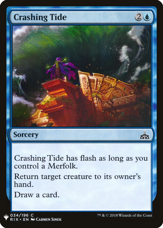 Crashing Tide [Mystery Booster] | Dragon's Lair Comics and Fantasy Houston TX