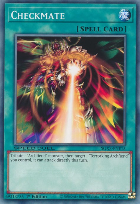 Checkmate [SGX3-ENE15] Common | Dragon's Lair Comics and Fantasy Houston TX