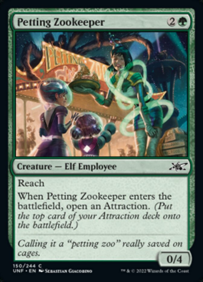 Petting Zookeeper [Unfinity] | Dragon's Lair Comics and Fantasy Houston TX