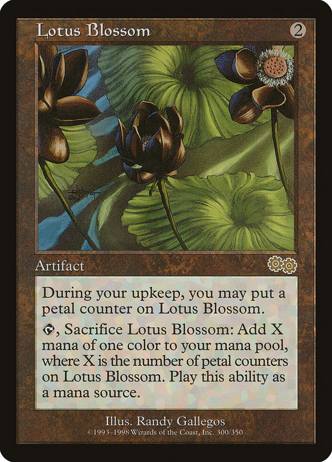 Lotus Blossom [Urza's Saga] | Dragon's Lair Comics and Fantasy Houston TX