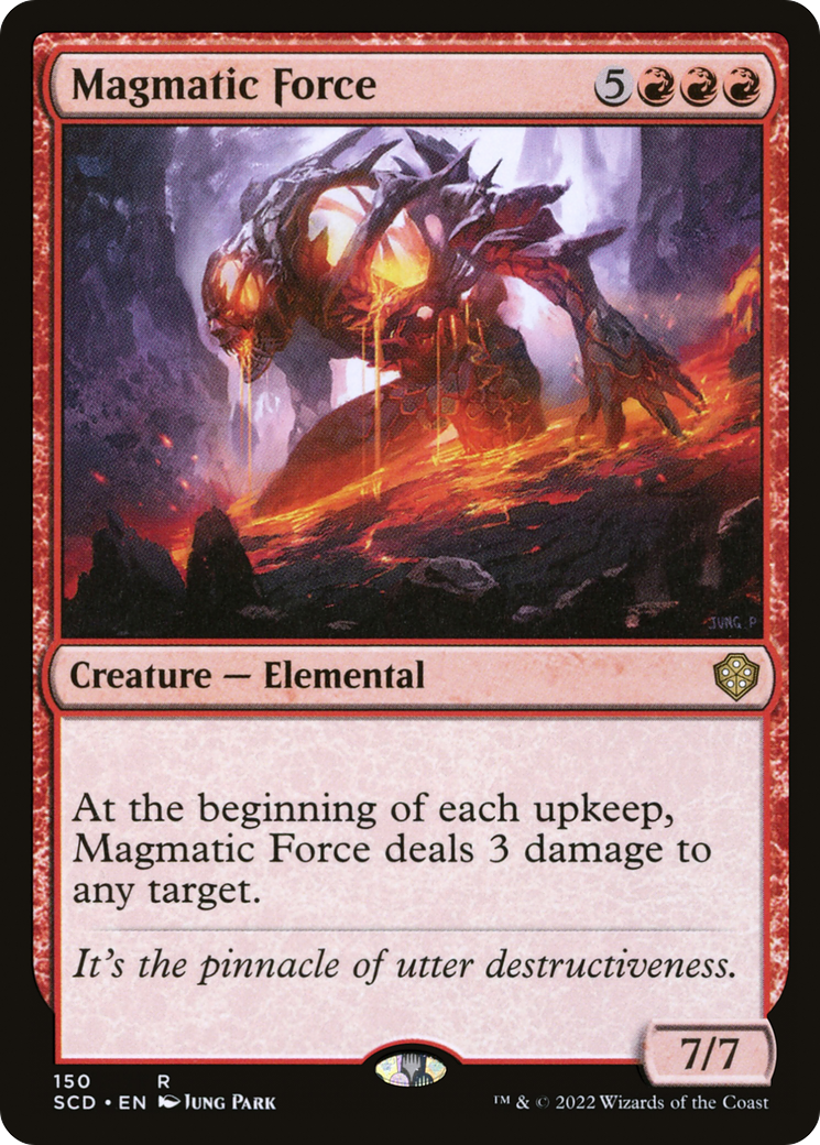 Magmatic Force [Starter Commander Decks] | Dragon's Lair Comics and Fantasy Houston TX
