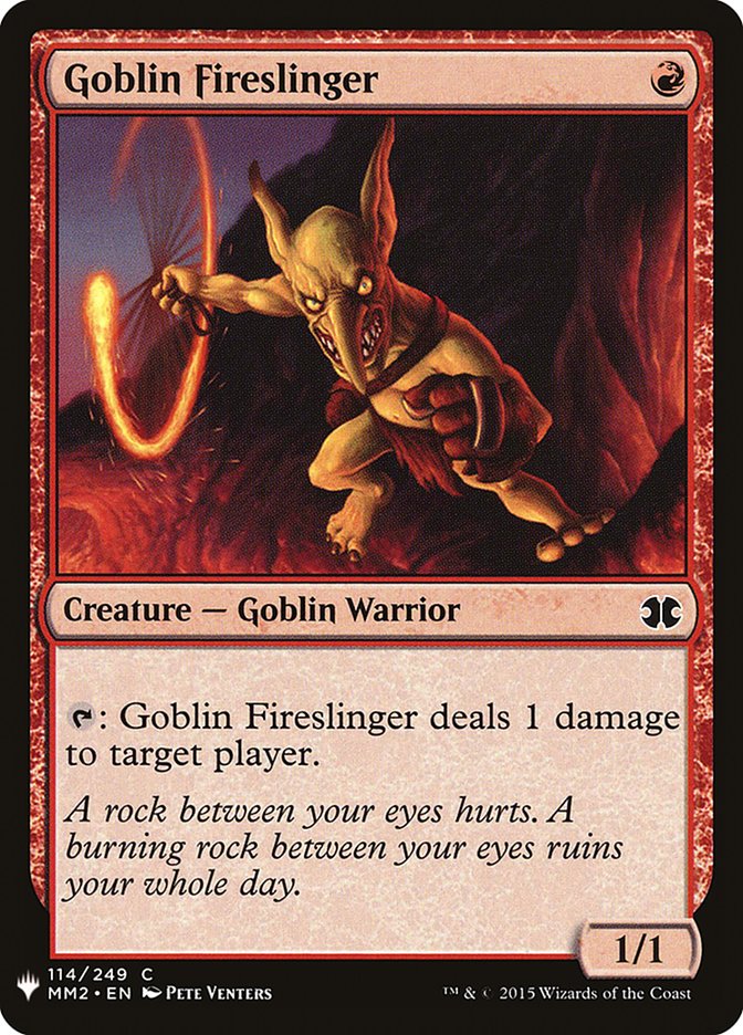 Goblin Fireslinger [Mystery Booster] | Dragon's Lair Comics and Fantasy Houston TX