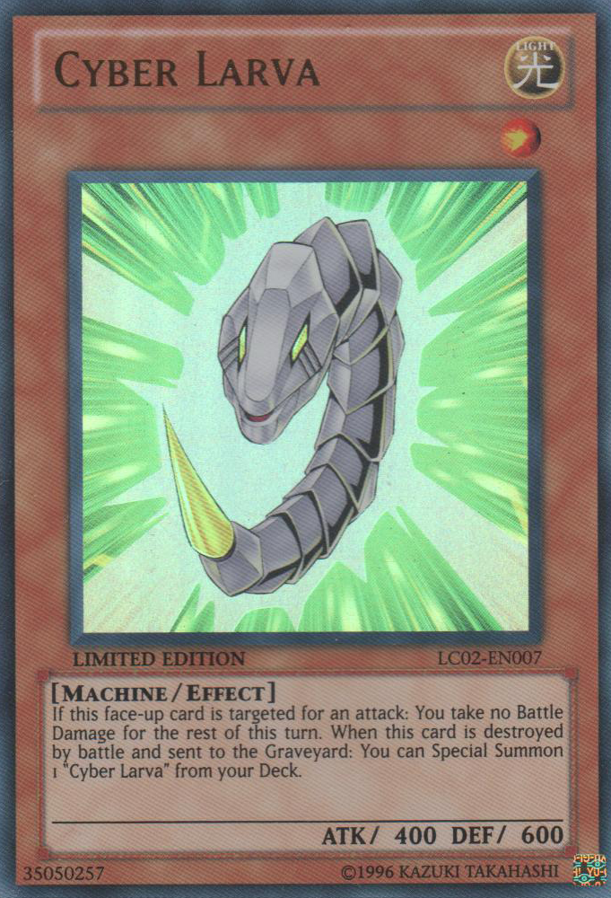 Cyber Larva [LC02-EN007] Ultra Rare | Dragon's Lair Comics and Fantasy Houston TX