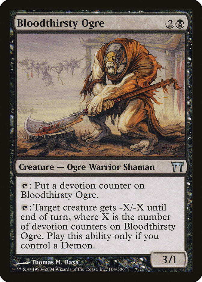 Bloodthirsty Ogre [Champions of Kamigawa] | Dragon's Lair Comics and Fantasy Houston TX