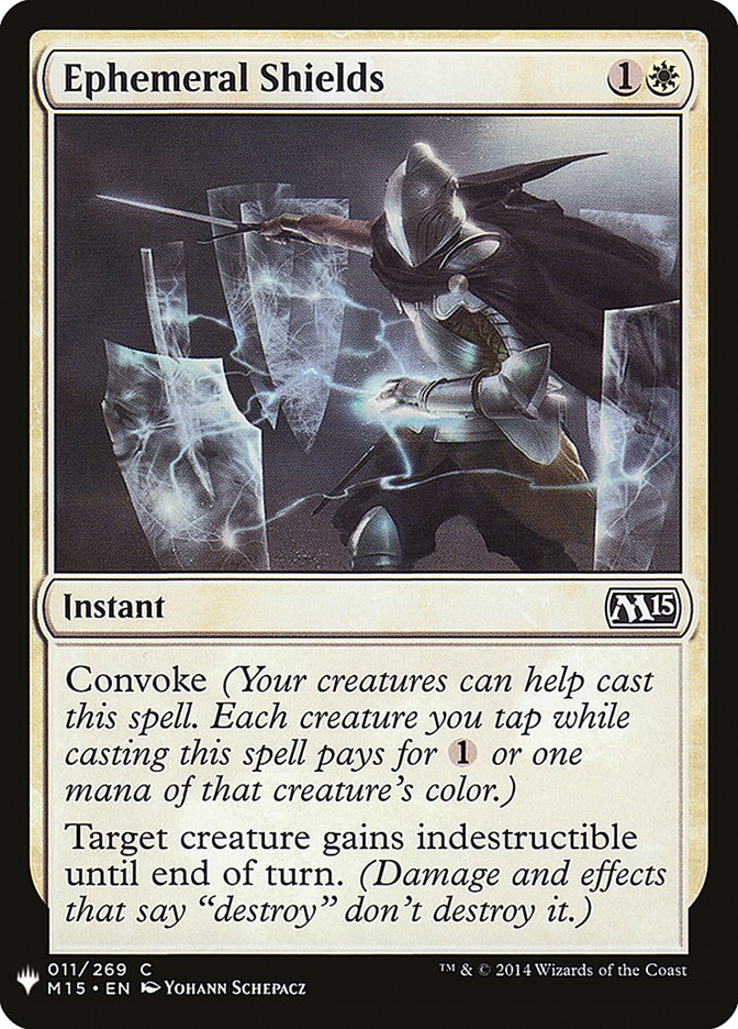 Ephemeral Shields [Mystery Booster] | Dragon's Lair Comics and Fantasy Houston TX