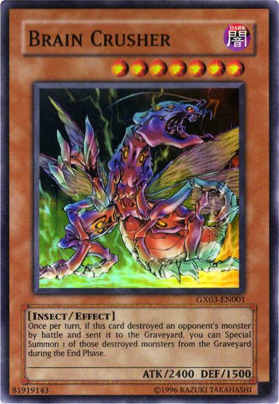 Brain Crusher [GX03-EN001] Super Rare | Dragon's Lair Comics and Fantasy Houston TX