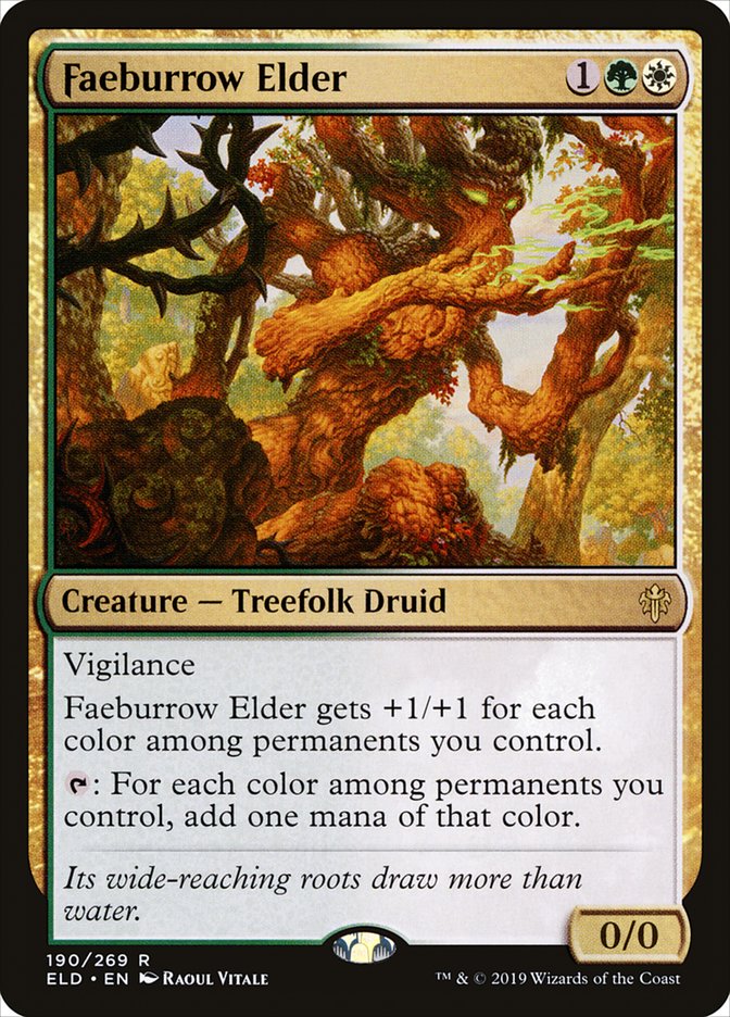 Faeburrow Elder [Throne of Eldraine] | Dragon's Lair Comics and Fantasy Houston TX
