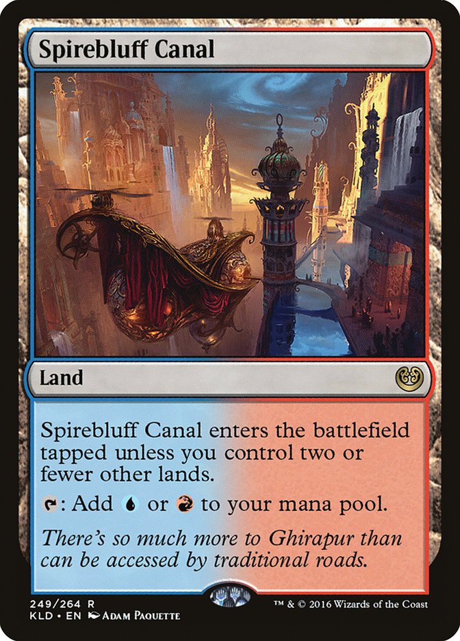 Spirebluff Canal [Kaladesh] | Dragon's Lair Comics and Fantasy Houston TX