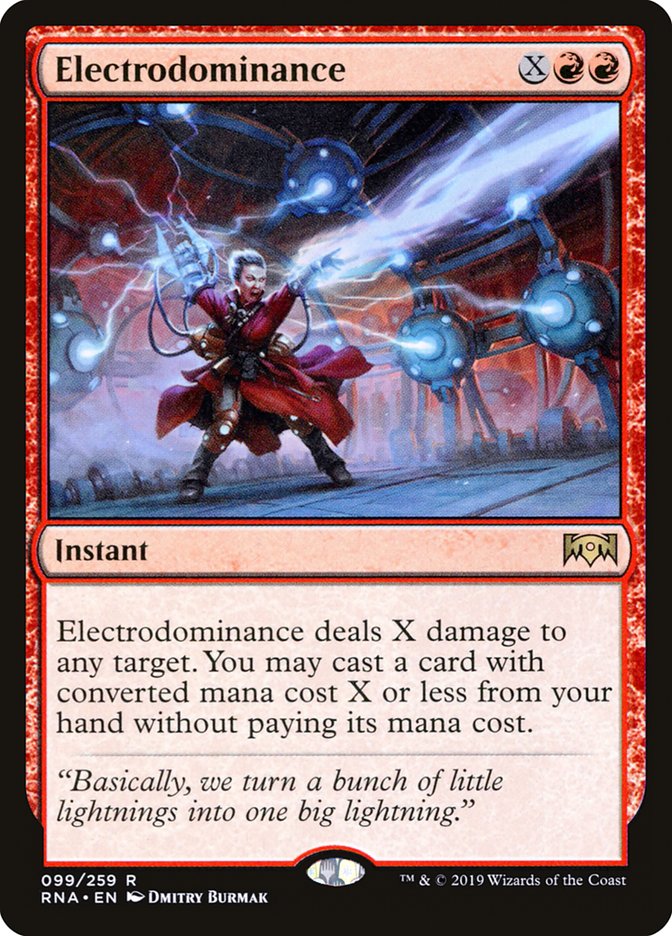 Electrodominance [Ravnica Allegiance] | Dragon's Lair Comics and Fantasy Houston TX