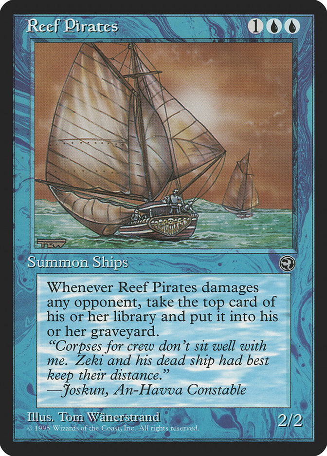 Reef Pirates (Joskun Flavor Text) [Homelands] | Dragon's Lair Comics and Fantasy Houston TX