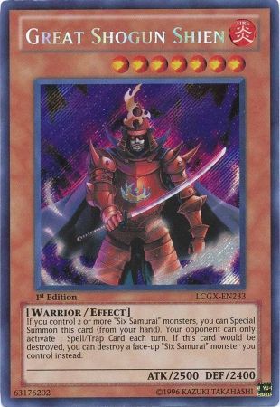 Great Shogun Shien [LCGX-EN233] Secret Rare | Dragon's Lair Comics and Fantasy Houston TX