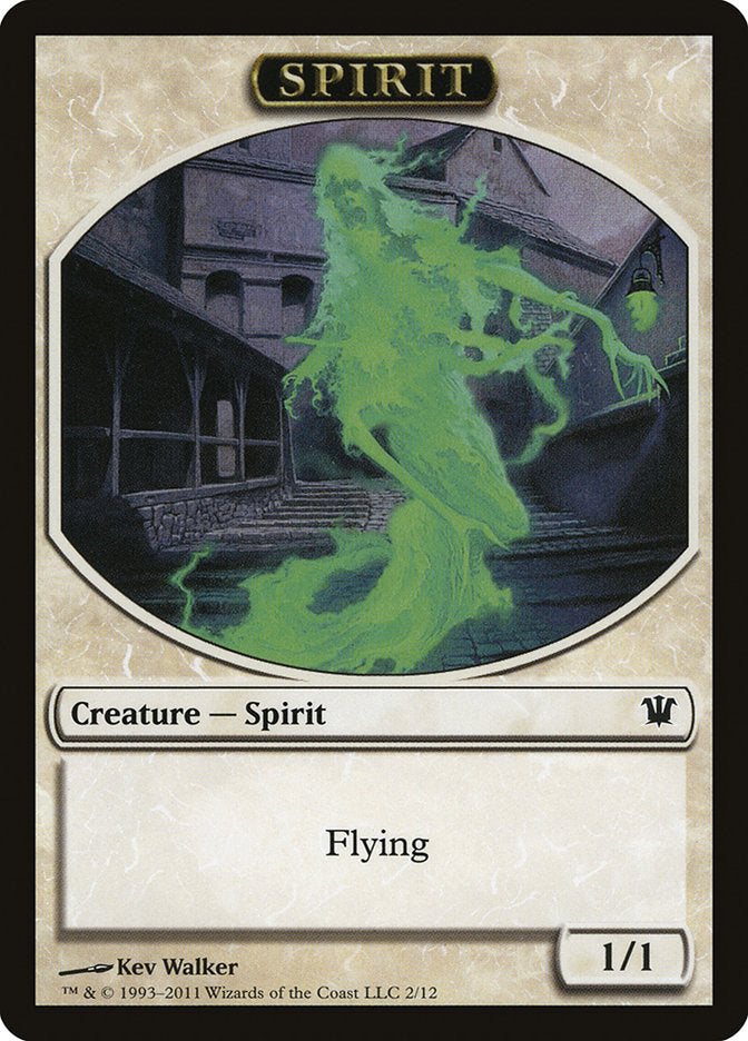 Spirit Token [Innistrad Tokens] | Dragon's Lair Comics and Fantasy Houston TX