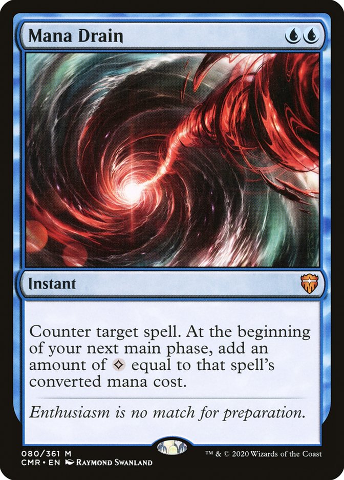 Mana Drain [Commander Legends] | Dragon's Lair Comics and Fantasy Houston TX