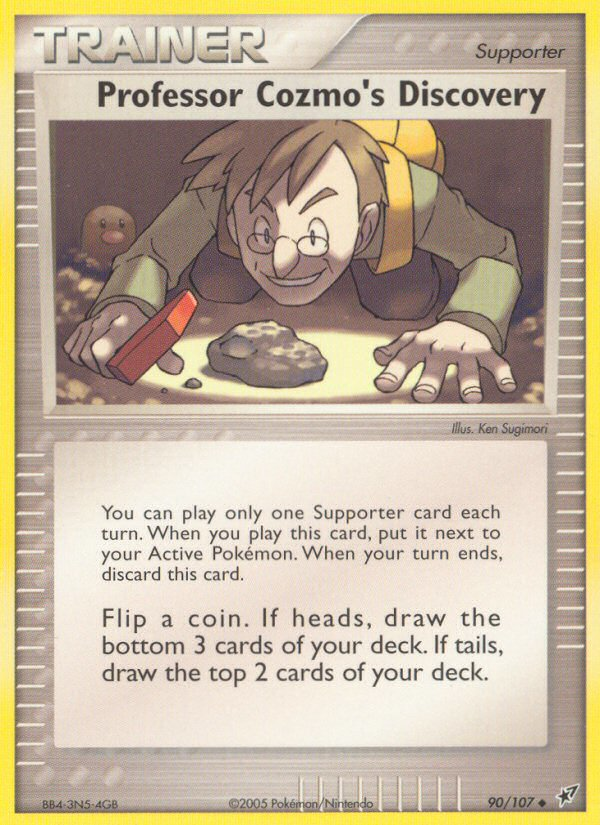 Professor Cozmo's Discovery (90/107) [EX: Deoxys] | Dragon's Lair Comics and Fantasy Houston TX