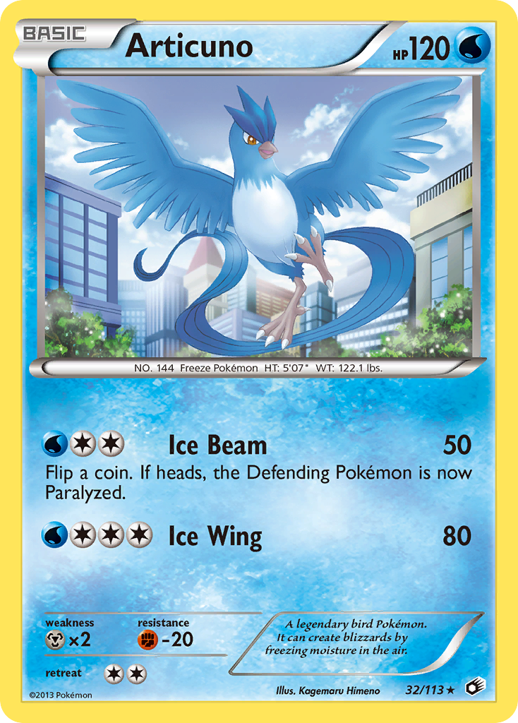 Articuno (32/113) [Black & White: Legendary Treasures] | Dragon's Lair Comics and Fantasy Houston TX