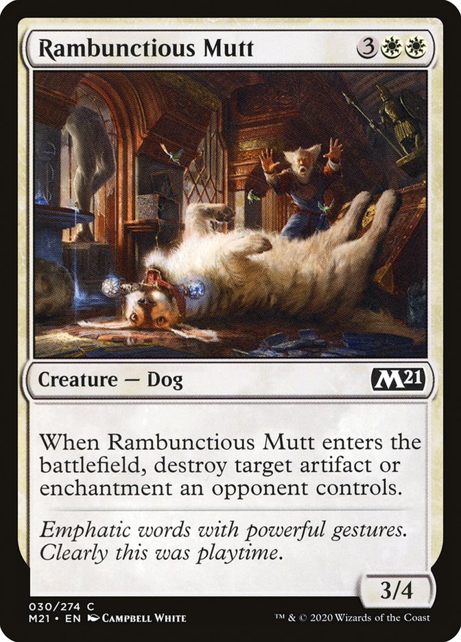 Rambunctious Mutt [Core Set 2021] | Dragon's Lair Comics and Fantasy Houston TX
