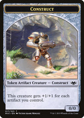 Soldier (004) // Construct (017) Double-Sided Token [Modern Horizons Tokens] | Dragon's Lair Comics and Fantasy Houston TX