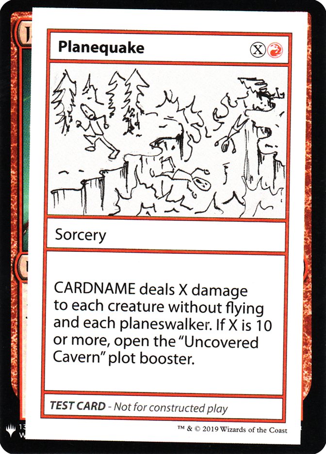 Planequake [Mystery Booster Playtest Cards] | Dragon's Lair Comics and Fantasy Houston TX