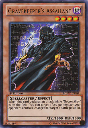 Gravekeeper's Assailant [LCYW-EN189] Ultra Rare | Dragon's Lair Comics and Fantasy Houston TX