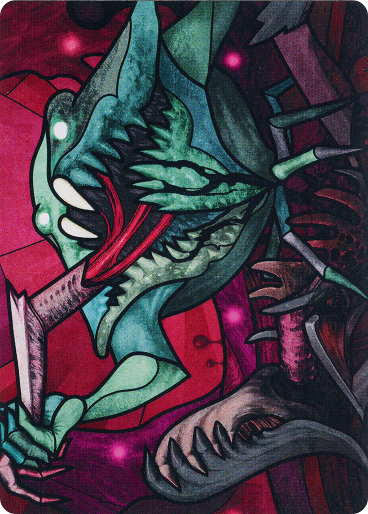 Yargle, Glutton of Urborg Art Card [March of the Machine Art Series] | Dragon's Lair Comics and Fantasy Houston TX